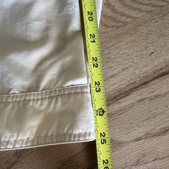 ExOfficio Adventure Shirt Mens Medium Beige Tan Mesh Performance Vented Hike - Picture 8 of 10